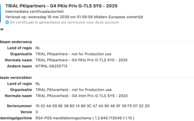 G4 trial-certificaten: testen vóór de transitie begint